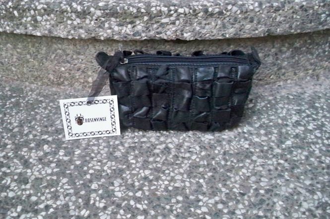 Huvudbild Rosenvinge Svart väska sminkväska läder