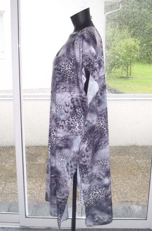 Kaftan Leopard Viskos