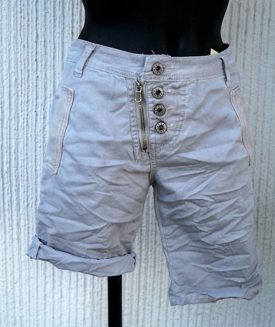 Huvudbild Grå Shorts med dragkedjor