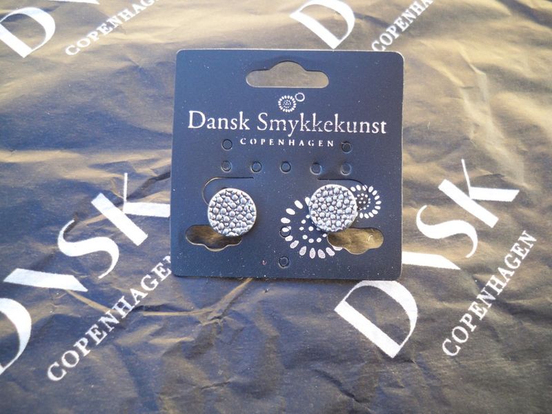 Örhängen Hematit Trixie Dansk Smykkekunst