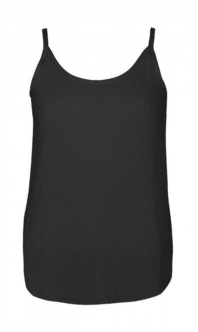 Huvudbild Svart Plisserat Linne Ze-Ze