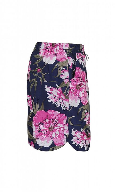 Mörkblå/rosa Blommig Kjol Cherri. Ze-Ze