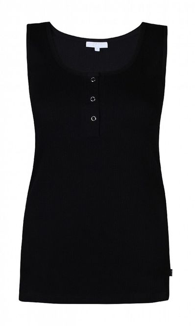 Huvudbild Svart Ärmlös Topp Ze-Ze
