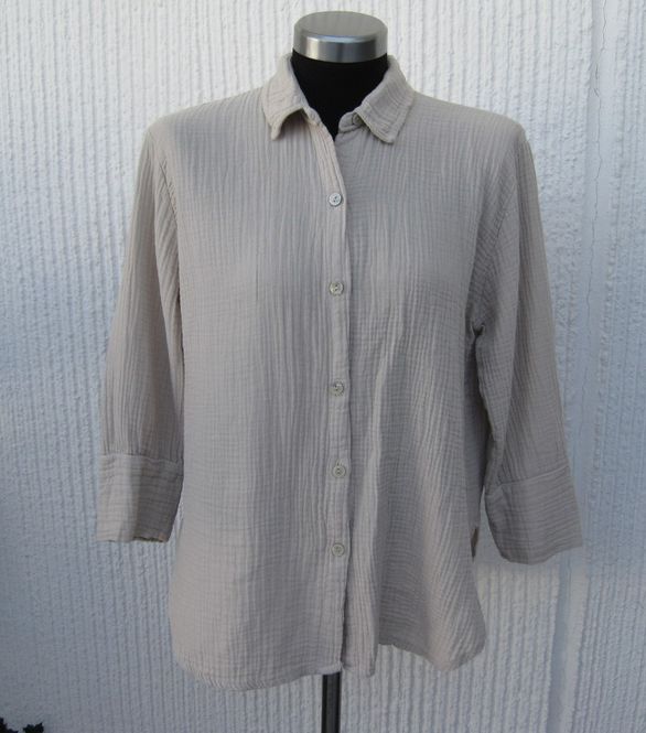 Huvudbild Beige Muslinblus