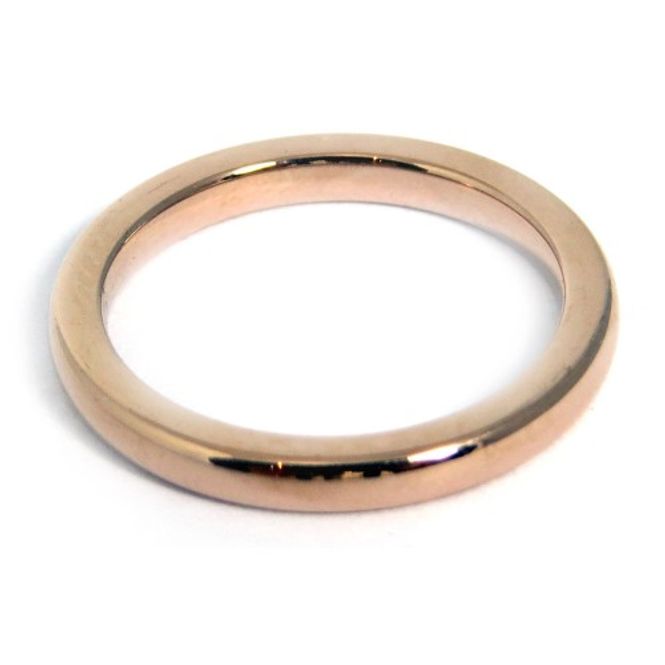 Huvudbild Smal stålring Rosé