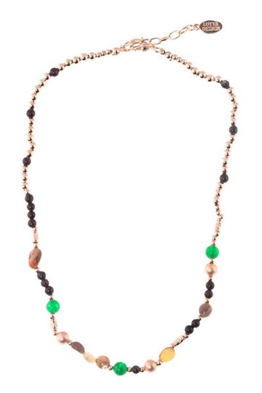 Halsband med halvädelstenar. Lotta Design of Sweden